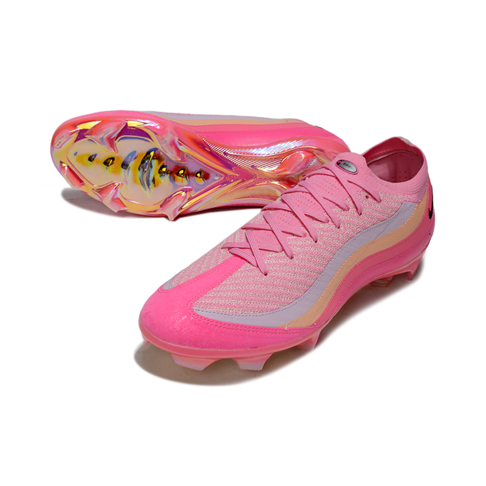 Chuteira Infantil Campo Nike Air Zoom Mercurial Vapor 16 Elite FG Rosa