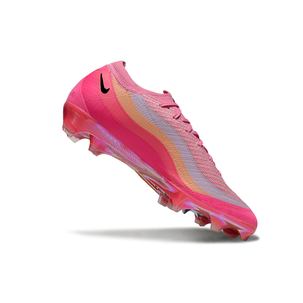 Chuteira Infantil Campo Nike Air Zoom Mercurial Vapor 16 Elite FG Rosa