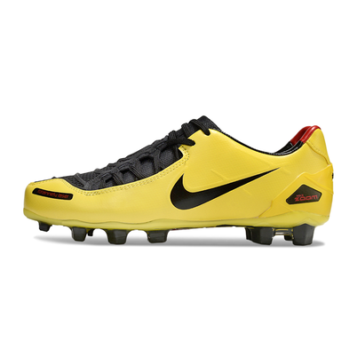 Chuteira Campo Nike Total 90 Laser FG Amarelo e Preto