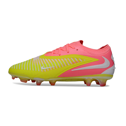 Chuteira Campo Nike Phantom GX 3 Elite FG Amarelo e Rosa