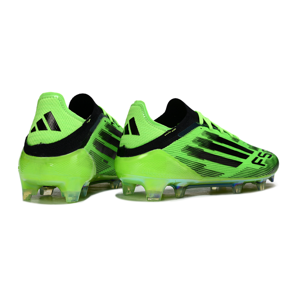 Chuteira Campo Adidas F50 FG Verde e Preta