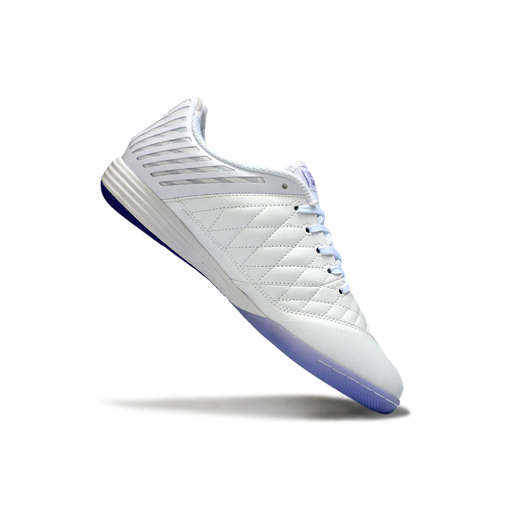 Chuteira Futsal Nike Lunar Gato II IC Branco e Roxo