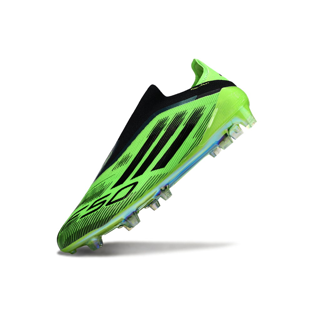 Chuteira Campo Adidas F50+ LL FG Verde e Preta