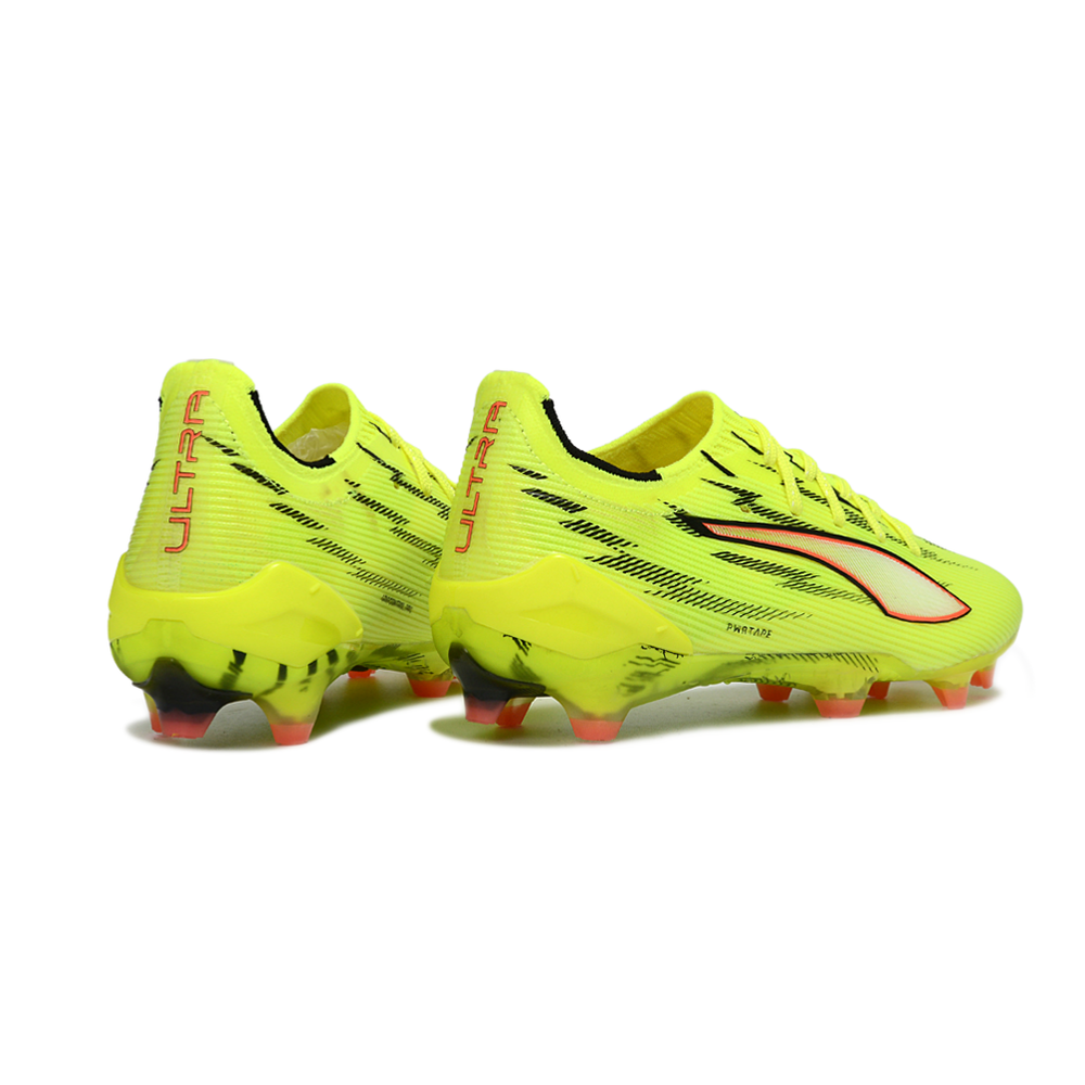 Chuteira Campo Puma Ultra 5 Ultimate FG Verde e Preto