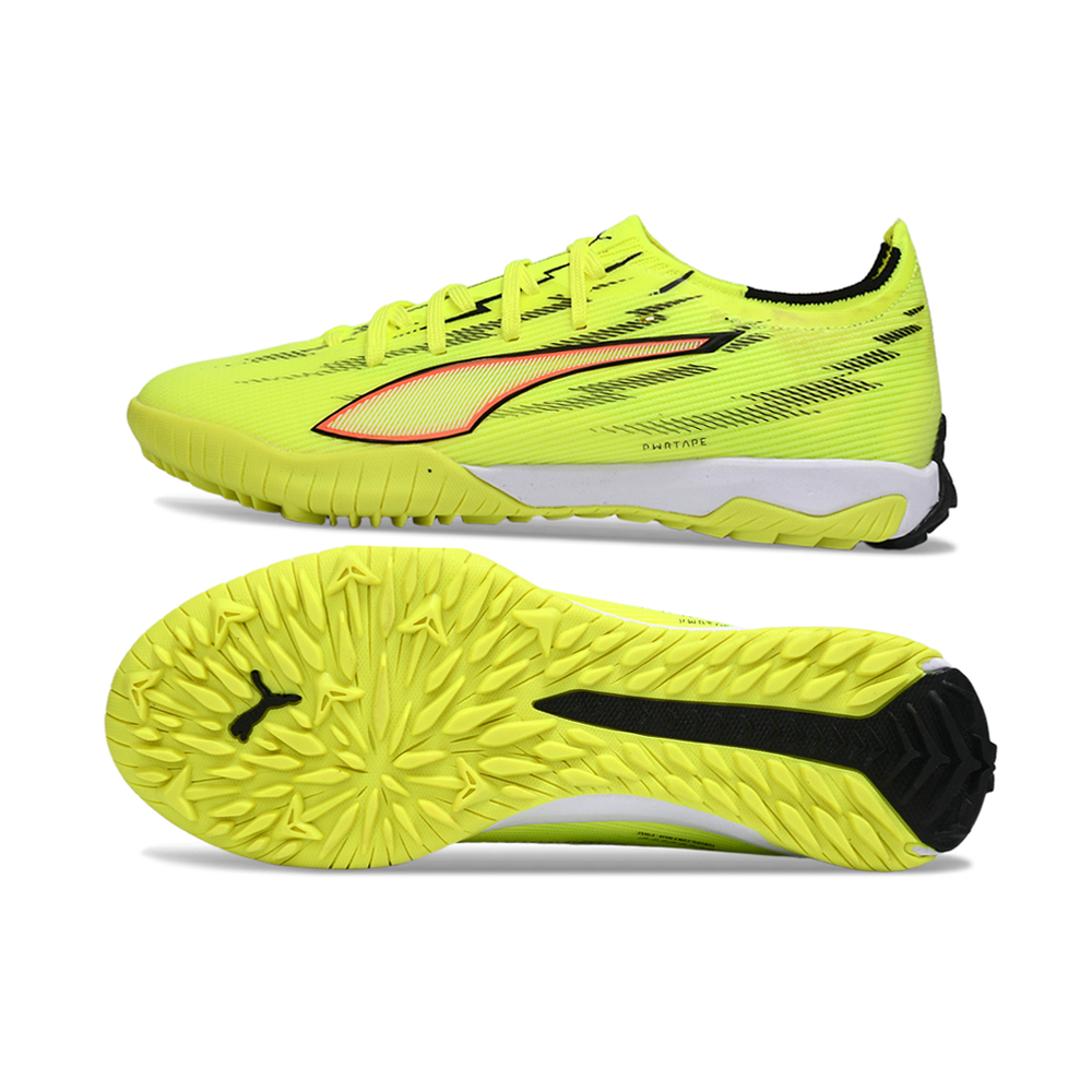 Chuteira Society Puma Ultra 6 Ultimate TF Verde e Preto