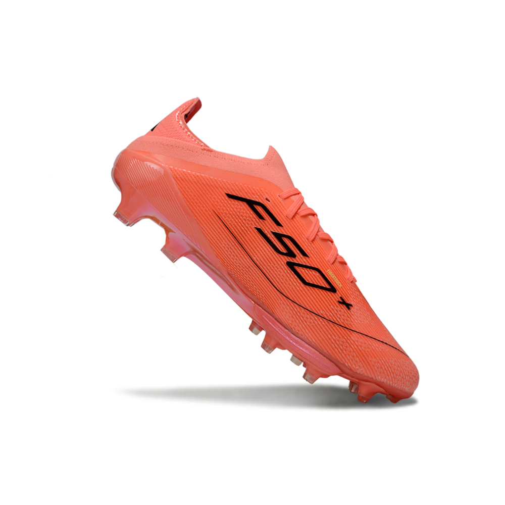 Chuteira Campo Adidas F50+ FG Laranja e Amarela