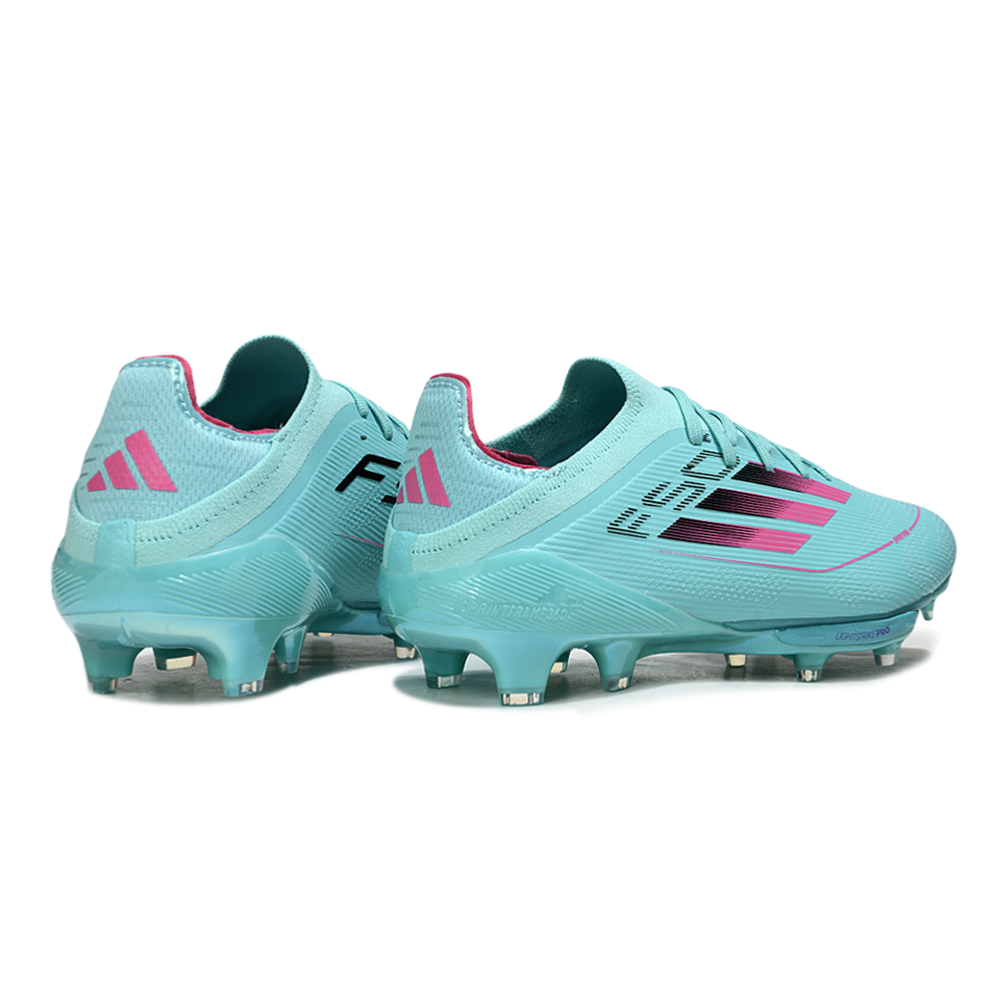 Chuteira Campo Adidas F50+ FG Verde e Roxa