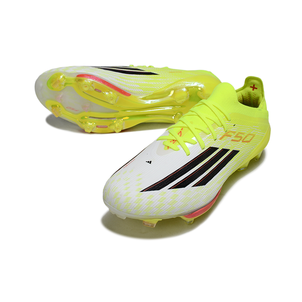 Chuteira Campo Adidas F50+ FG Verde Claro