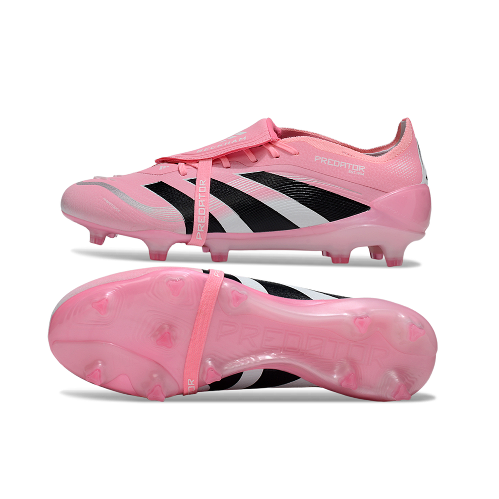 Chuteira Campo Adidas Predator FT 30 Elite FG Rosa "Beckham"