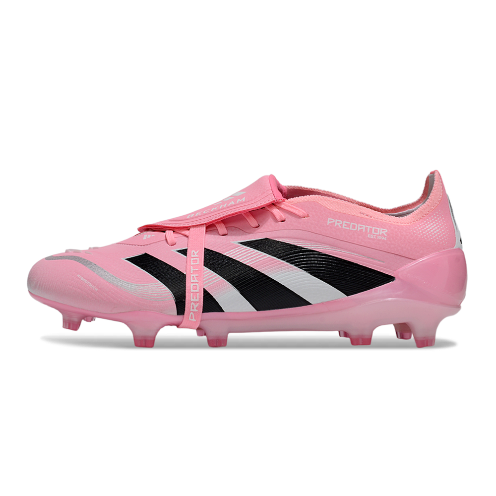 Chuteira Campo Adidas Predator FT 30 Elite FG Rosa "Beckham"
