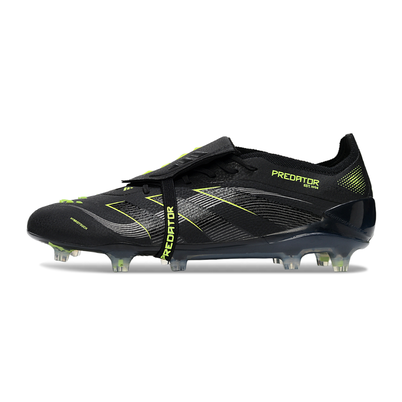 Chuteira Campo Adidas Predator FT 30 Elite FG Preta e Verde "Eletric Stealth"