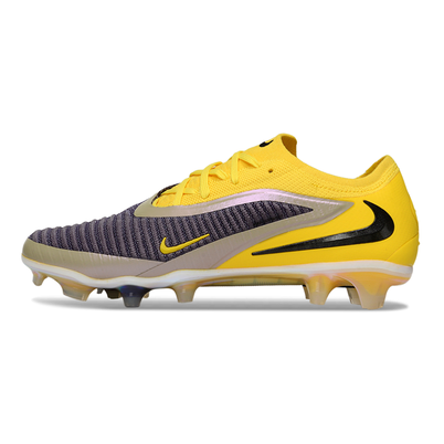 Chuteira Campo Nike Phantom GX 3 Elite FG Amarelo e Cinza
