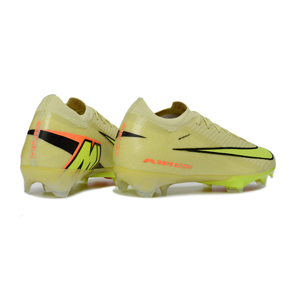 Chuteira Campo Nike Air Zoom Mercurial Vapor 16 Elite FG Verde "Max Voltage"