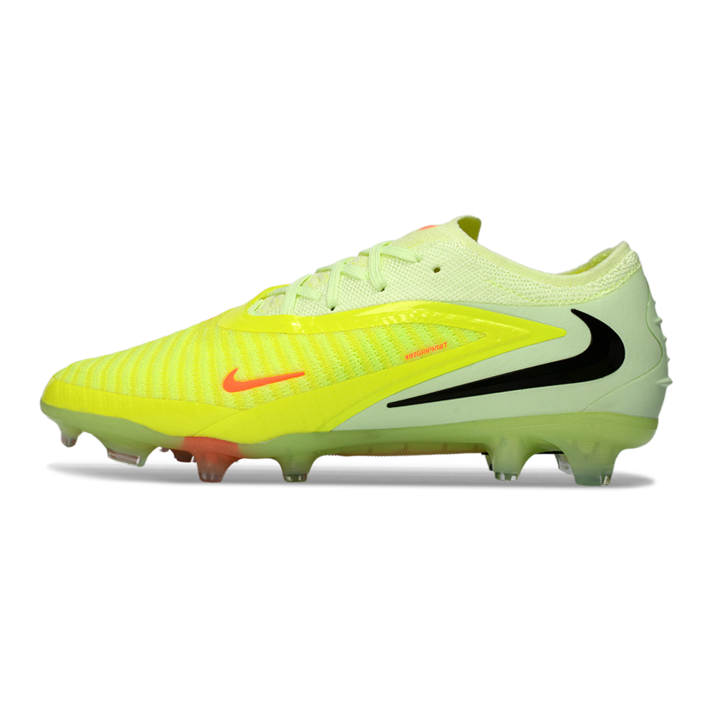 Chuteira Campo Nike Phantom GX 3 Elite FG Verde "Max Voltage"