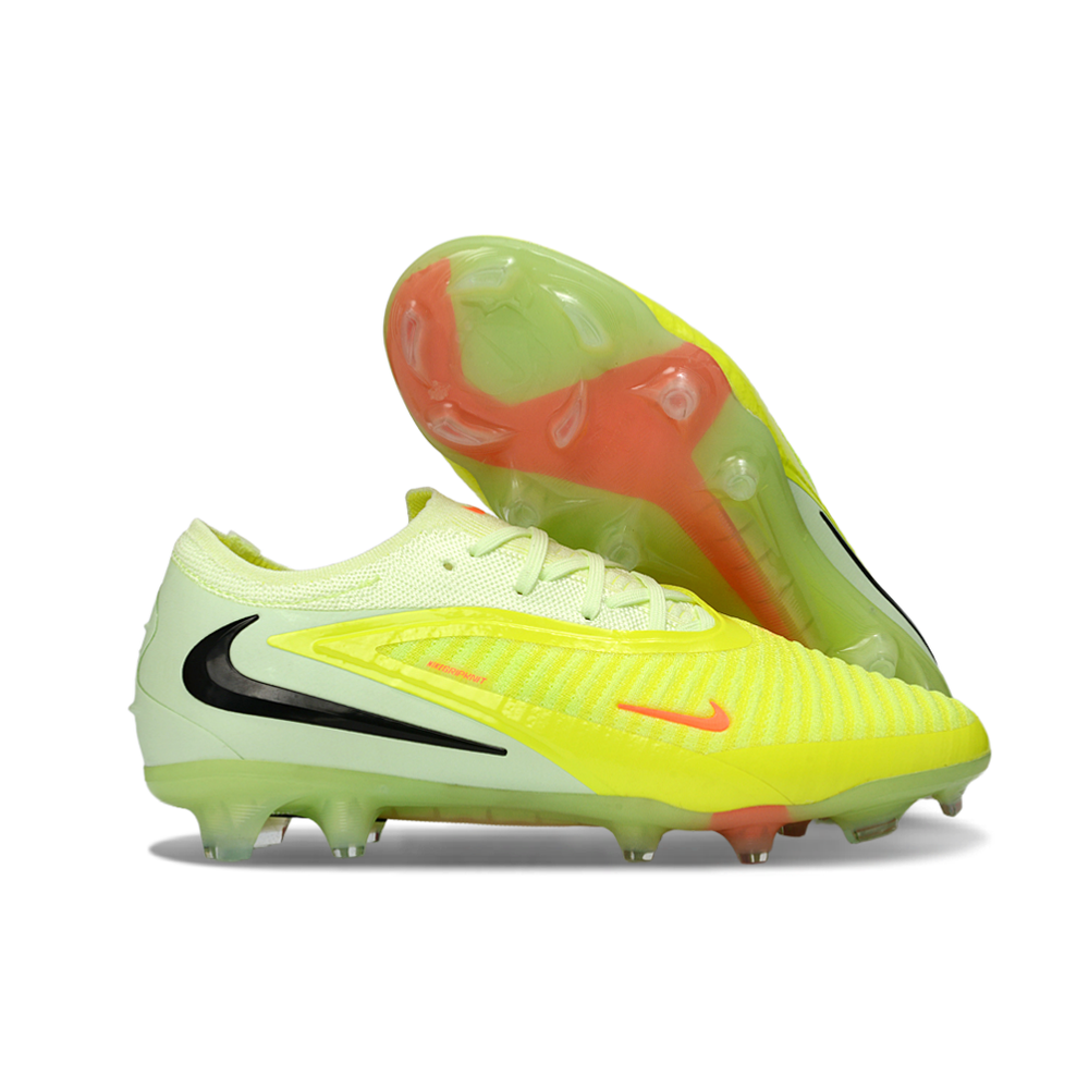 Chuteira Campo Nike Phantom GX 3 Elite FG Verde "Max Voltage"