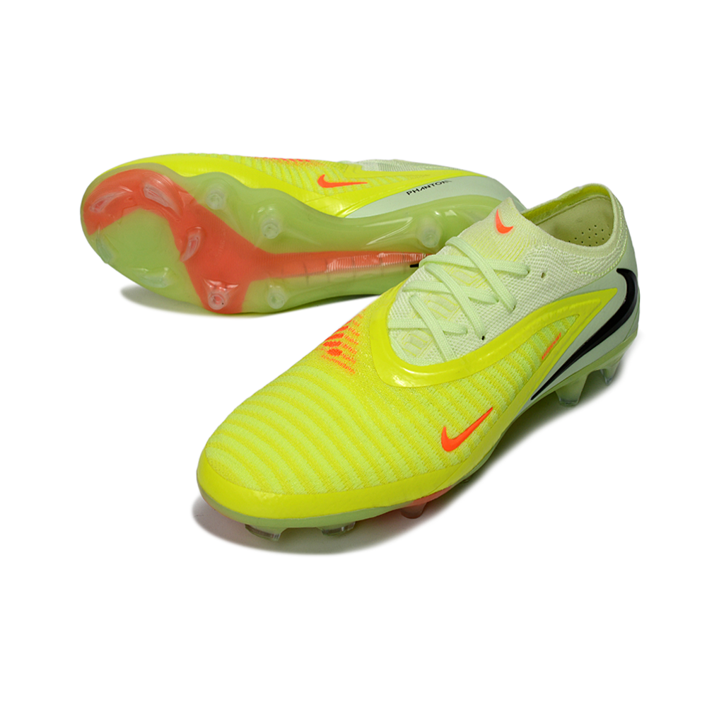 Chuteira Campo Nike Phantom GX 3 Elite FG Verde "Max Voltage"