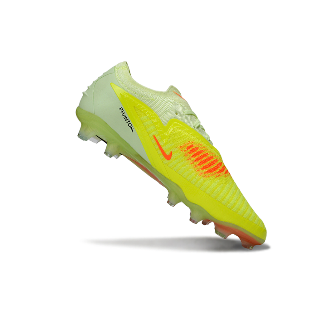 Chuteira Campo Nike Phantom GX 3 Elite FG Verde "Max Voltage"