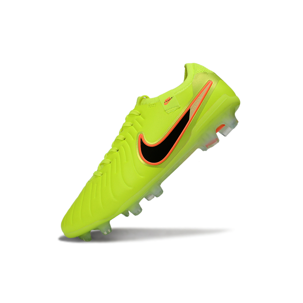 Chuteira Campo Nike Tiempo Legend 10 Elite FG Verde "Max Voltage"