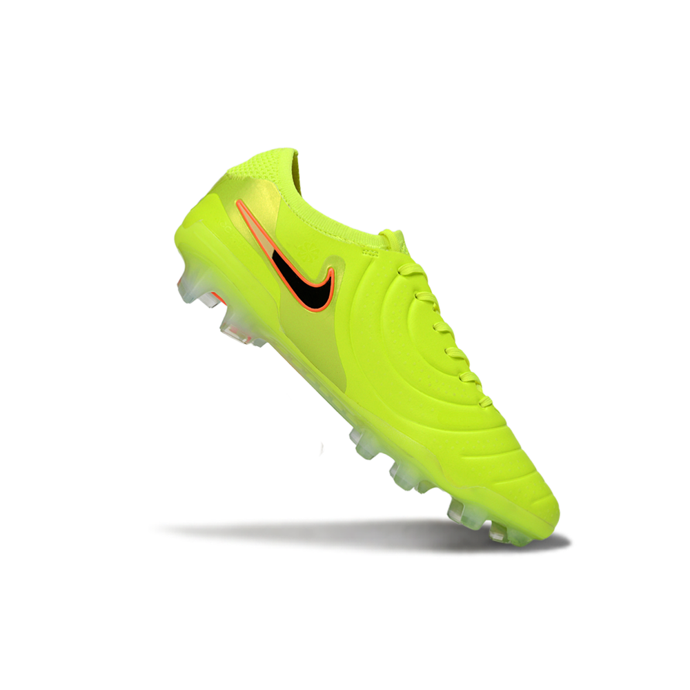 Chuteira Campo Nike Tiempo Legend 10 Elite FG Verde "Max Voltage"