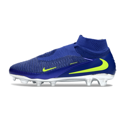 Chuteira Campo Nike Phantom GX 6 Elite FG Azul e Verde 