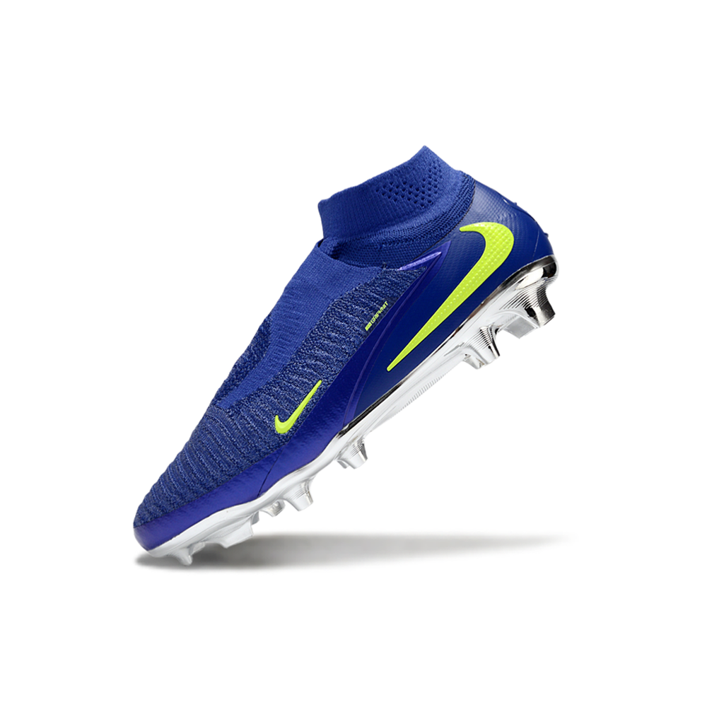 Chuteira Campo Nike Phantom GX 6 Elite FG Azul e Verde 