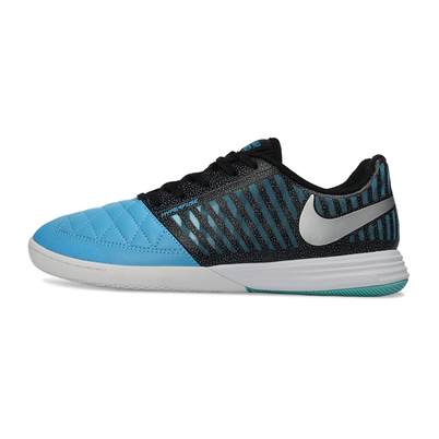 Chuteira Futsal Nike Lunar Gato II IC Preto, Azul e Verde
