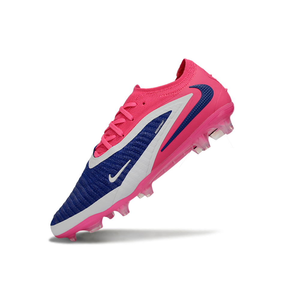 Chuteira Campo Nike Phantom GX 3 Elite FG Rosa e Azul