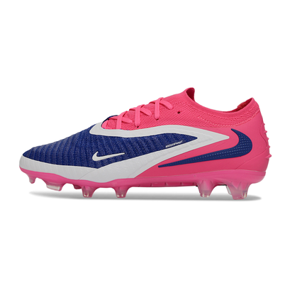 Chuteira Campo Nike Phantom GX 3 Elite FG Rosa e Azul