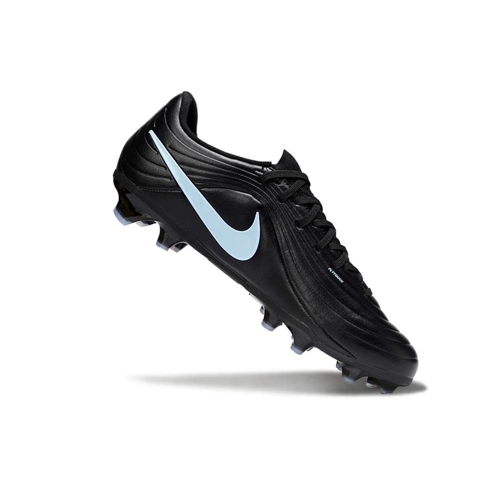 Chuteira Campo Nike Tiempo Legend 10 Elite FG Preto e Azul 