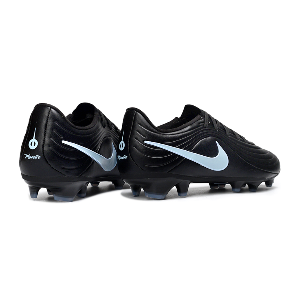 Chuteira Campo Nike Tiempo Legend 10 Elite FG Preto e Azul 
