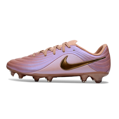 Chuteira Campo Nike Tiempo Legend 10 Elite FG Rose e Dourado