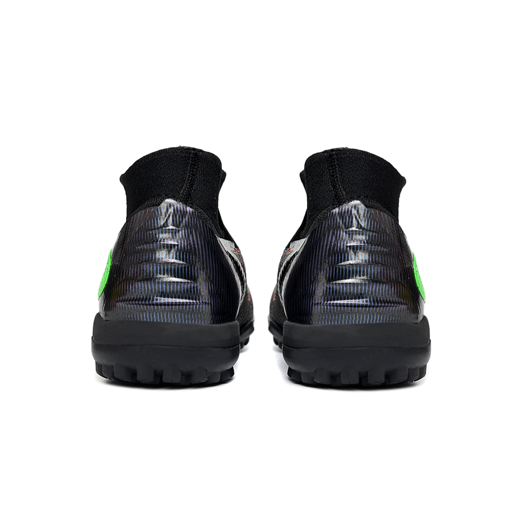 Chuteira Society Nike Phantom GX 6 DF Elite TF Preto e Colorido