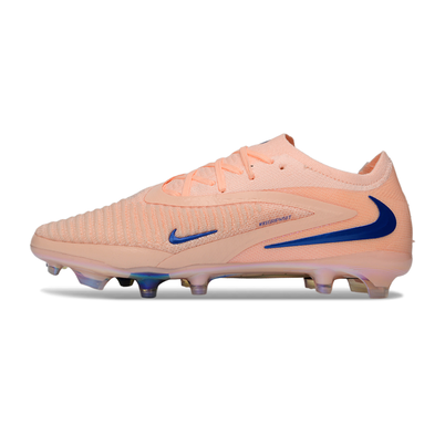 Chuteira Campo Nike Phantom GX 3 Elite FG Rosa e Azul