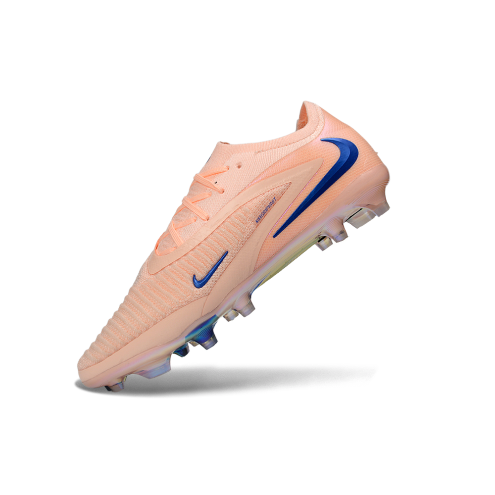 Chuteira Campo Nike Phantom GX 3 Elite FG Rosa e Azul