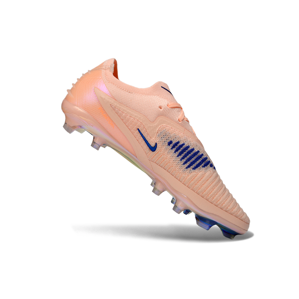 Chuteira Campo Nike Phantom GX 3 Elite FG Rosa e Azul