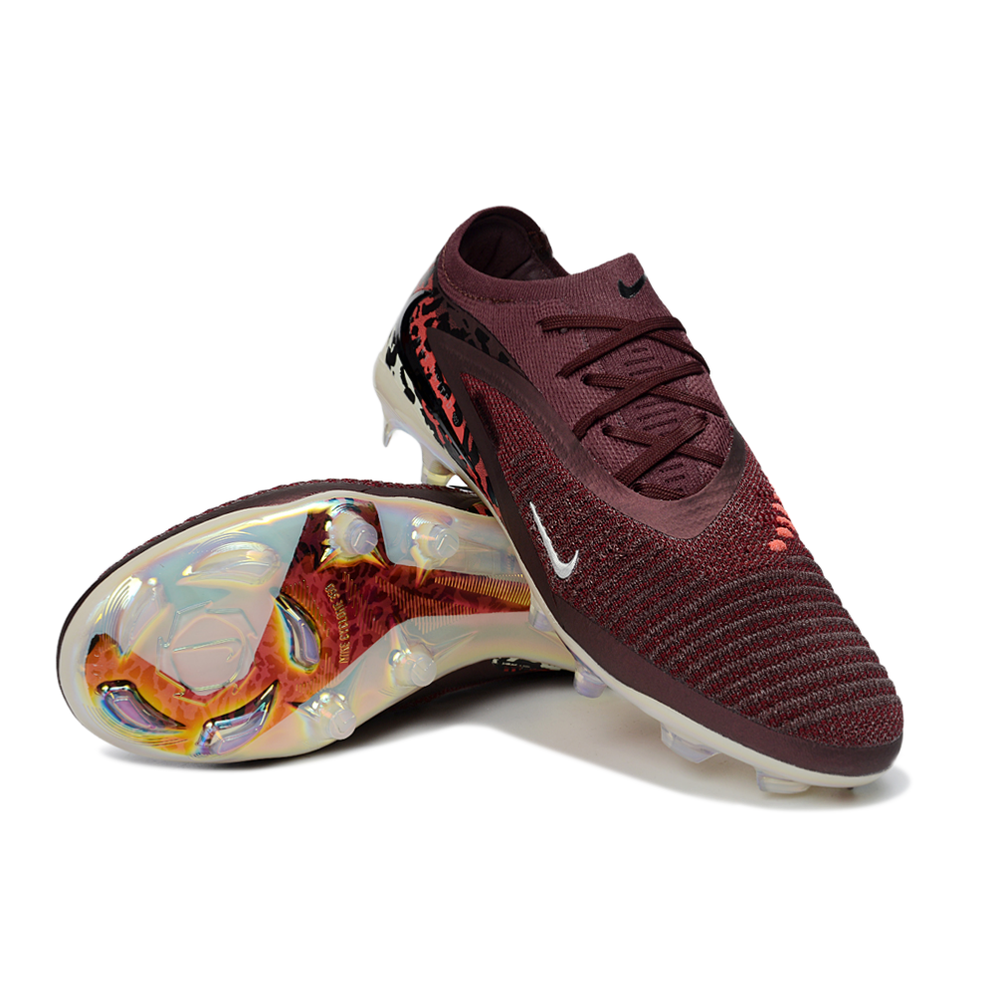 Chuteira Campo Nike Phantom GX 3 Elite FG Bordo