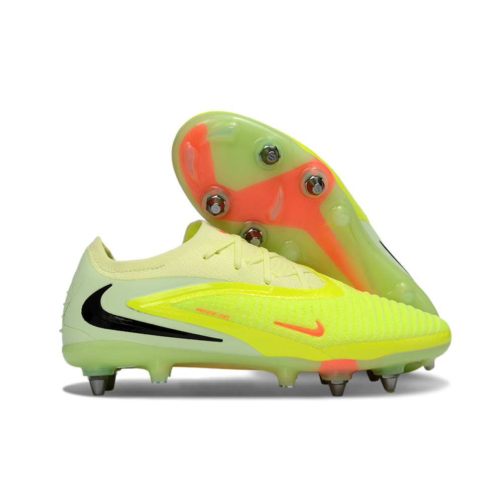 Chuteira Campo Nike Phantom GX 6 Elite Trava Mista Verde "Max Voltage"