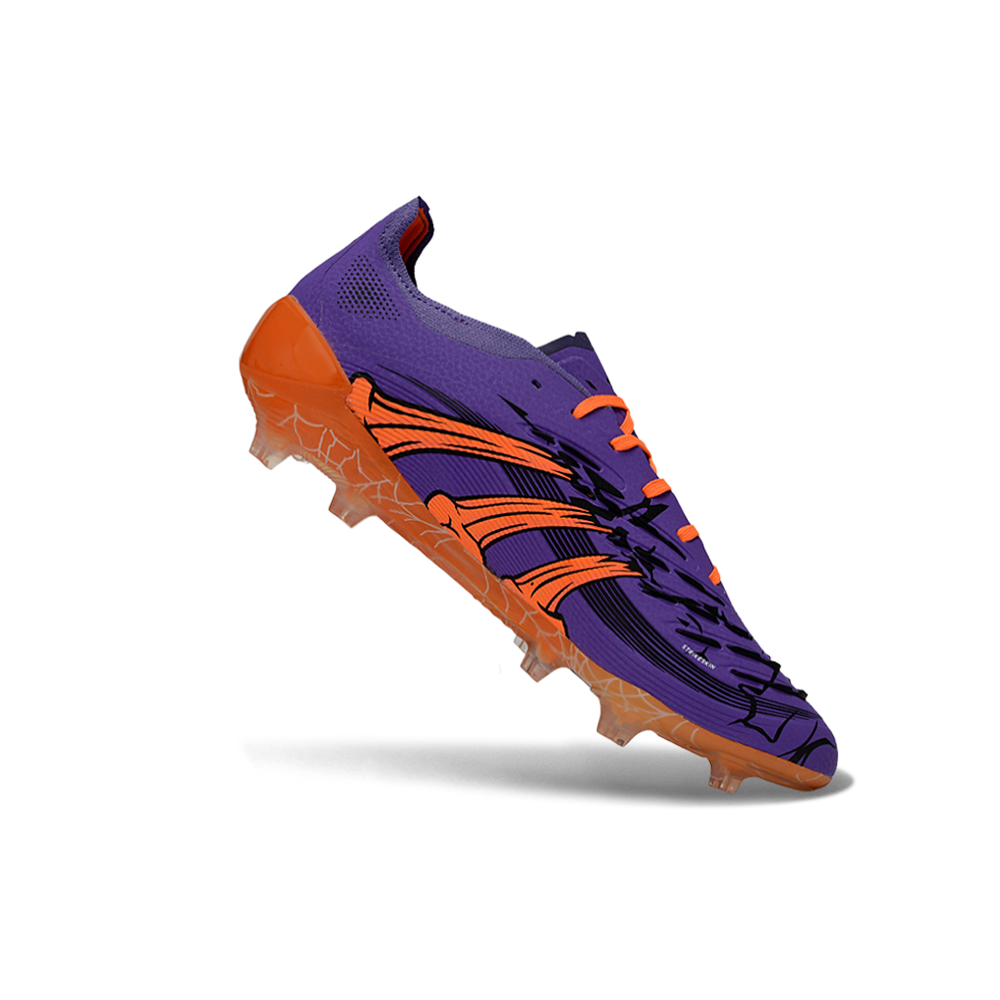 Chuteira Campo Adidas Predator FT 30 Elite FG Roxo e Laranja "Raphinha"
