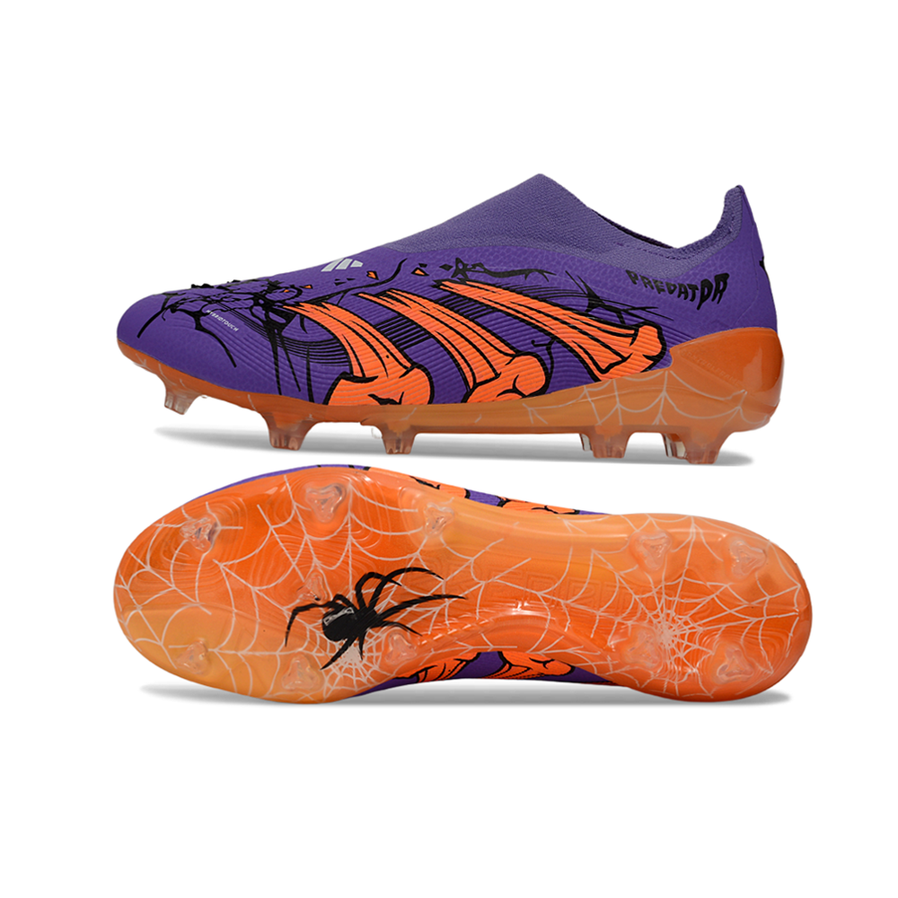 Chuteira Campo Adidas Predator LL Elite FG Roxo e Laranja "Raphinha"