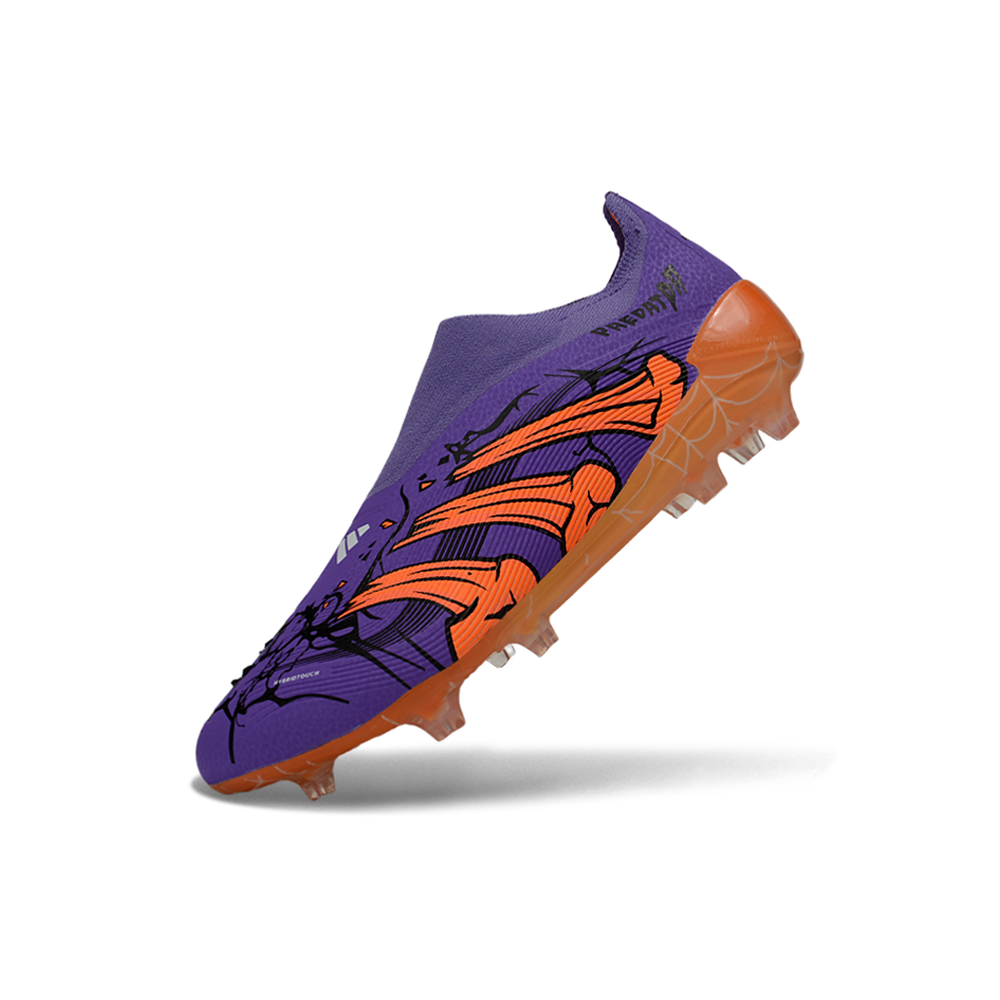 Chuteira Campo Adidas Predator LL Elite FG Roxo e Laranja "Raphinha"