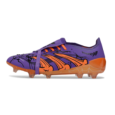 Chuteira Campo Adidas Predator FT 30 Elite FG Roxo e Laranja "Raphinha"