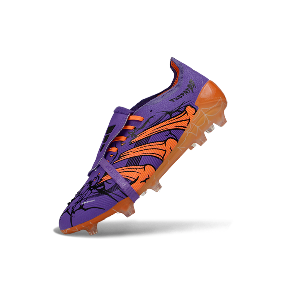 Chuteira Campo Adidas Predator FT 30 Elite FG Roxo e Laranja "Raphinha"