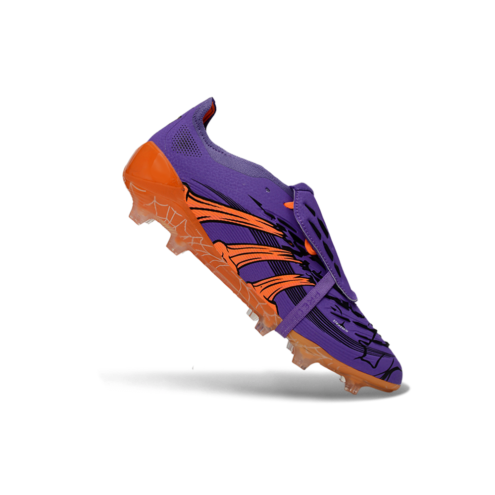 Chuteira Campo Adidas Predator FT 30 Elite FG Roxo e Laranja "Raphinha"