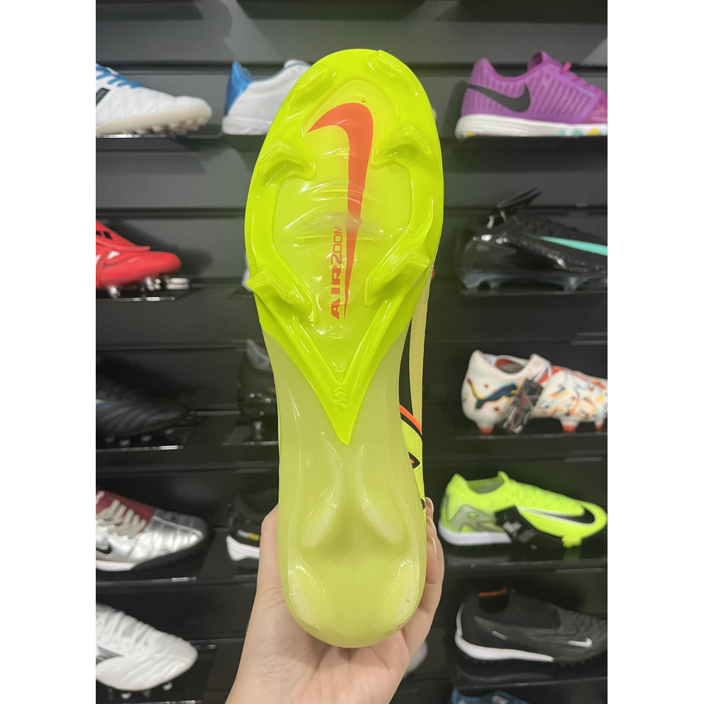 Chuteira Campo Nike Air Zoom Mercurial Vapor 16 Elite FG Verde "Max Voltage" - Pronta Entrega