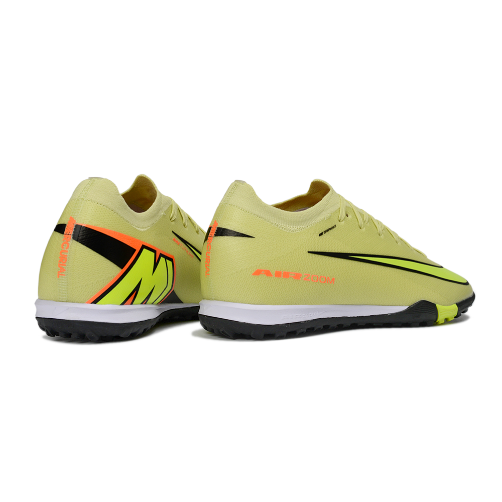 Chuteira Society Nike Air Zoom Mercurial Vapor 16 Elite TF Verde e Preto "'Max Voltage"