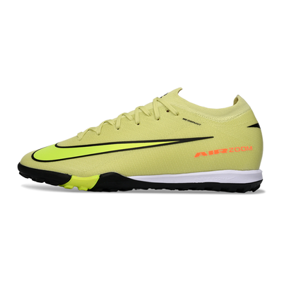 Chuteira Society Nike Air Zoom Mercurial Vapor 16 Elite TF Verde e Preto "'Max Voltage"