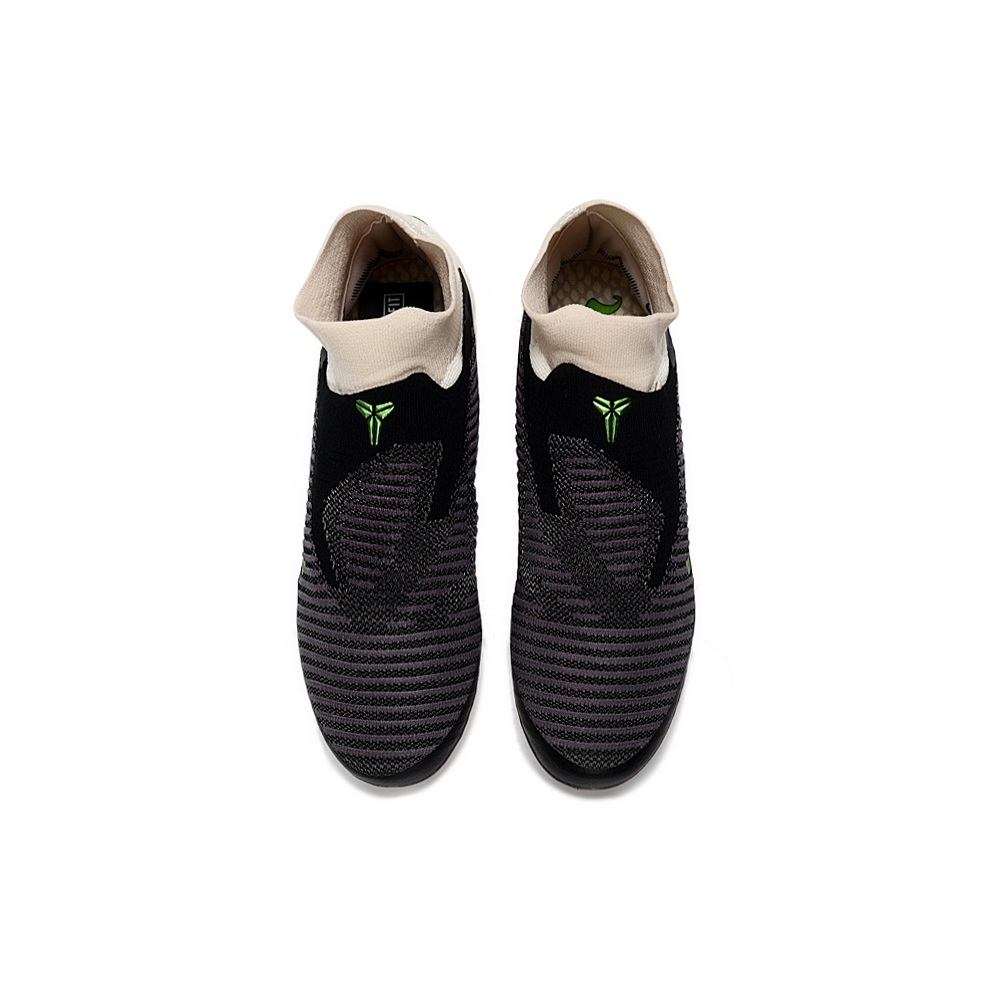 Chuteira Campo Nike Phantom GX 6 Elite FG Preto, Bege e Verde "Black Mamba"