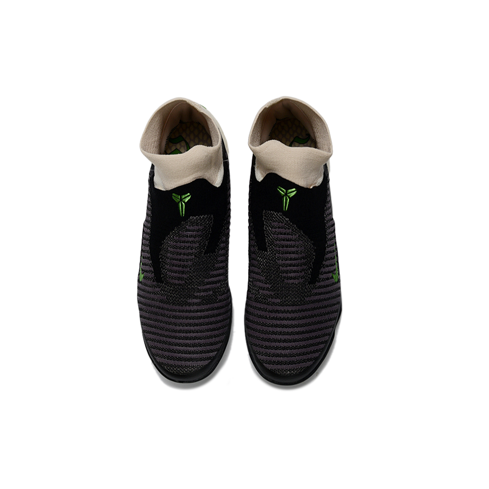 Chuteira Society Nike Phantom GX 6 DF Elite TF Bege, Preto e Verde "Black Mamba"