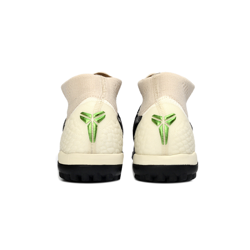 Chuteira Society Nike Phantom GX 6 DF Elite TF Bege, Preto e Verde "Black Mamba"