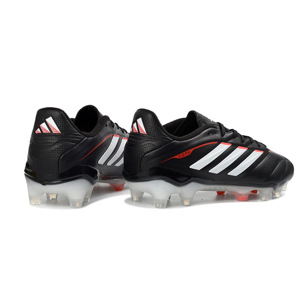 Chuteira Campo Adidas Copa Pure III Elite FG Preto, Branco e Laranja 